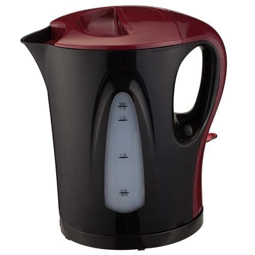 Ramtons RM/609-cordless Electric Kettle 1.7 Litres- Black & Red (1YR WRTY)